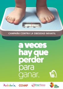 Campaña contra la obesidad infantil de la junta de Andalucía